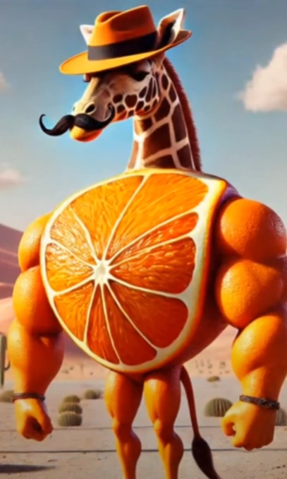 Ganganzeli Trulala - Muscular giraffe mafiosi