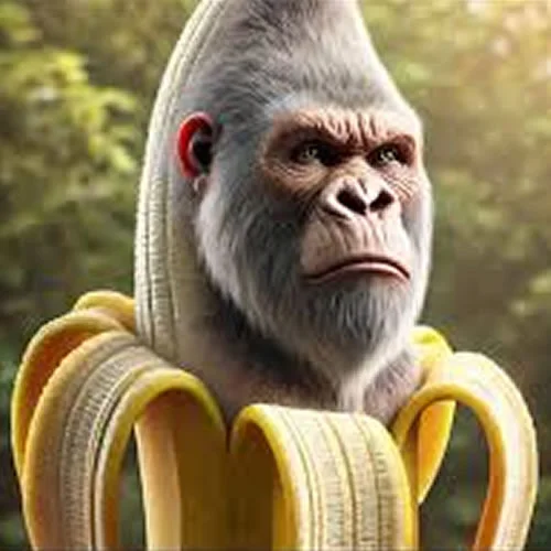 Gorillini Bananini - Gorilla banana fusion character